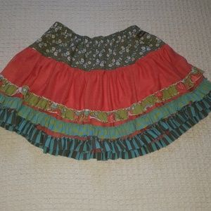 Soft and flowy Matilda Jane layer skirt